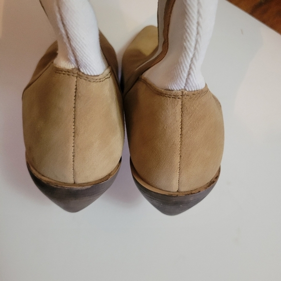 Urban Outfitters Leslie Tall Two Tone Cowboy Boots Western Boho - Picture 10 of 12